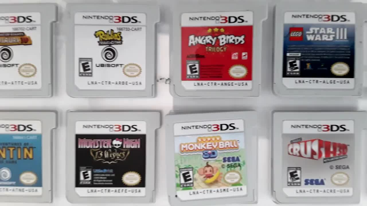 Authentic Nintendo 3DS Games - Etsy